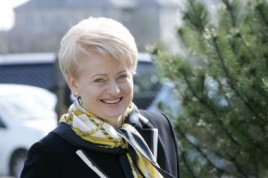 Evaldo Butkevičiaus nuotraukoje: Prezidentė Dalia Grybauskaitė žurnalistus užkrėtė gera nuotaika