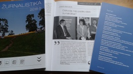 Jolantos Beniušytės nuotr: Išleistas naujas „Žurnalistikos“ almanacho 2018 (I) numeris Jolantos Beniušytės nuotr: Išleistas naujas „Žurnalistikos“ almanacho 2018 (I) numeris