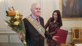 Stasio Lozoraičio premija įteikta Juozui Vercinkevičiui. Vido Mačiulio nuotrauka Stasio Lozoraičio premija įteikta Juozui Vercinkevičiui. Vido Mačiulio nuotrauka
