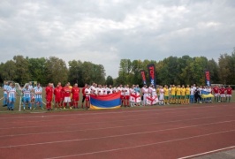 Tarptautinis žurnalistų futbolo turnyras Druskininkuose. Alberto Skirpsto nuotrauka Tarptautinis žurnalistų futbolo turnyras Druskininkuose. Alberto Skirpsto nuotrauka