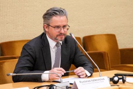 Medijų rėmimo fondo direktorius Ruslanas Iržikevičius. Dainiaus Labučio / ELTA nuotrauka Medijų rėmimo fondo direktorius Ruslanas Iržikevičius. Dainiaus Labučio / ELTA nuotrauka