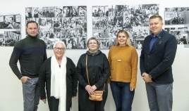 LŽS Vilniaus skyriaus valdyba. Leonardo Skirpsto nuotrauka