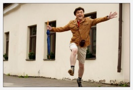 Nežinomo autoriaus nuotraukoje: „Gustavo enciklopedijos“ autorius ir vedėjas - žurnalistas Audrius Rakauskas