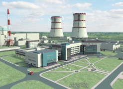 Baltarusijos atominės elektrinės maketas Baltarusijos atominės elektrinės maketas