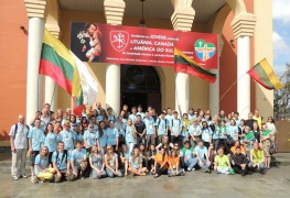 Pietų Amerikos lietuvių jaunimo suvažiavimo dalyviai