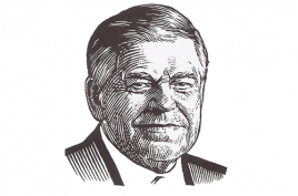 Algimantas Zolubas. Piešė dailininkas Antanas Rimantas Šakalys Algimantas Zolubas. Piešė dailininkas Antanas Rimantas Šakalys
