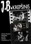 Alfredo Pliadžio parodos „Juodai baltas krepšinis“ plakatas Alfredo Pliadžio parodos „Juodai baltas krepšinis“ plakatas