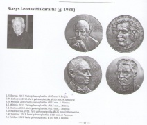 Devintosios Baltijos medalių trienalės kataloge yra ir dviejų Lietuvos žurnalistų medaliai. Vytauto Žeimanto nuotrauka