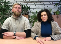 Rita Urbonaitė ir Simonas Jurkštaitis. Gvido Kovėros nuotr. Rita Urbonaitė ir Simonas Jurkštaitis. Gvido Kovėros nuotr.