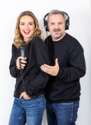 Jurgita Jurkutė-Širvaitė ir Giedrius Savickas. Povilo Lileikio nuotr. Jurgita Jurkutė-Širvaitė ir Giedrius Savickas. Povilo Lileikio nuotr.