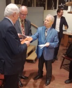 Iš kairės: Šarūnas Laužadis, Juozas Šalkauskas, Ipolitas Skridla ir Dainius Radzevičius. Alfonso Kairio nuotrauka Iš kairės: Šarūnas Laužadis, Juozas Šalkauskas, Ipolitas Skridla ir Dainius Radzevičius. Alfonso Kairio nuotrauka