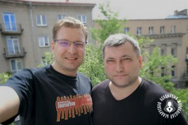 Baltarusijos žurnalistų asociacijos vadovas Andrej Bastunec Žurnalistų namuose Baltarusijos žurnalistų asociacijos vadovas Andrej Bastunec Žurnalistų namuose