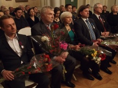 Lenkijos Respublikos apdovanojimai įteikti Lietuvos kultūros veikėjams. Gedimino Zemlicko nuotrauka Lenkijos Respublikos apdovanojimai įteikti Lietuvos kultūros veikėjams. Gedimino Zemlicko nuotrauka